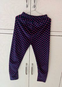 Polka Dot Woolen Trousers
