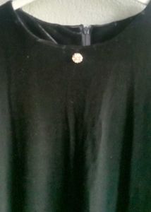 Black velvet modest wear