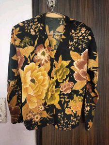 Autumn Flower Sweater