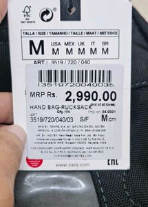 ZARA Mini Backpack