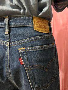 Dark Blue Denim Jeans