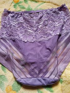 Lace High Waist Briefs