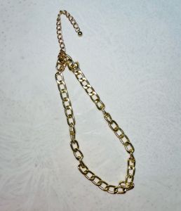 THESTO gold-plated interlinked chains