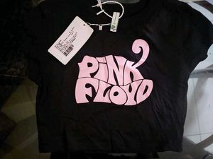 Crew Neck Pink Floyd NewMe Tshirt