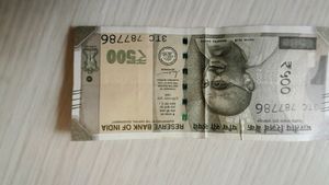 500 RUPEES Notes