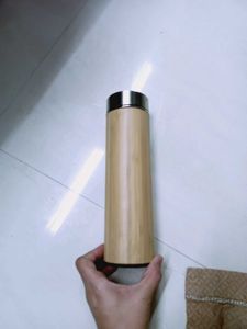 new insulated wooden Water Bottle