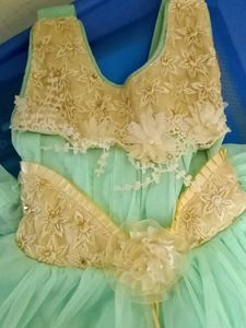 NEW Girls Frilled  Frock