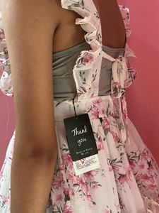 Floral Ruffle Mini Dress