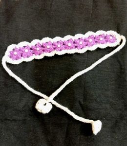 Combo Of Two  Crochet Flower Headband.