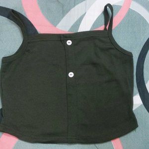 Olive Green Tank Top