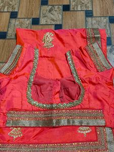 Elegant Embroidered Saree