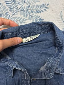 Fitted Denim Shirt