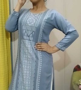 Long Kurti Printed