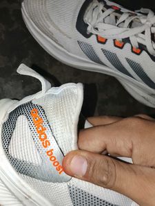 Stylish White Running Shoes