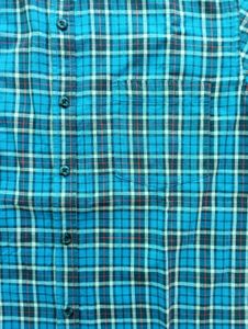 MAX Blue Checkered Shirt (100% Cotton)