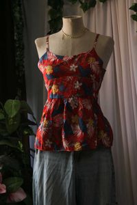 Floral Print Cami Top