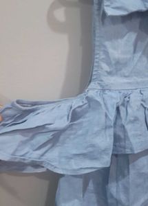 Gap Sleeves Top Denim Xl Unused