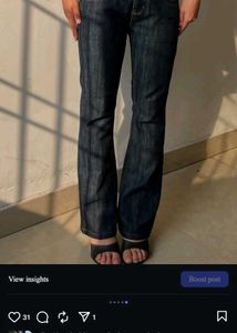 Flare Low Waise Leg Jeans