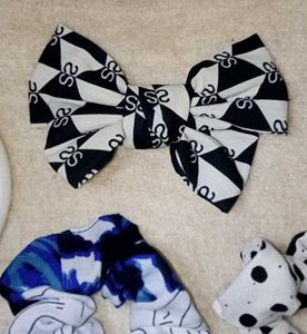 Bow &amp; Scrunchie Set