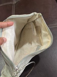 Elegant Ring Handle Clutch