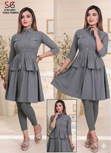 Toko Fabric Dubble Pocket With Chainese Colure