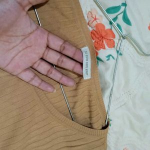 Lacy Ribbed Tee