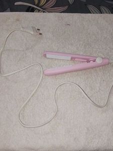 Pink Mini Hair Straightener