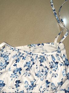 meesho Floral Mini Dress