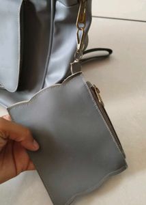 Stylish Gray Backpack