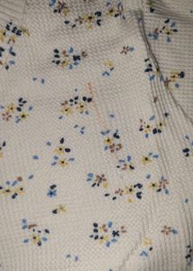 3 Set Floral Tee &amp; Black Pants