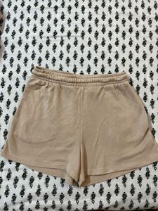 Tan Casual Shorts