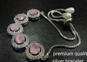 Silver American Diamonds Bracelet