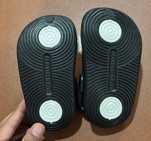 Kids Black &amp; White Sandals