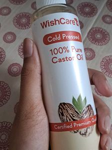 WishCare 100% Pure Castor Oil - 200ml