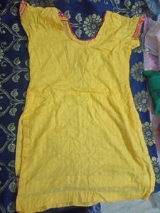 Yellow Embroidered Salwar Kameez Suit