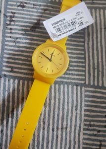 Yellow and orange Fashion Watch in combo