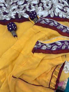 pure chiffon saree
