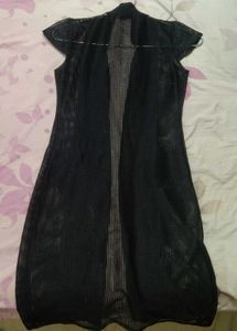 Black Classic Overcoat For Layering