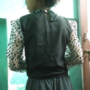 Sequins Party Wear Crop Top