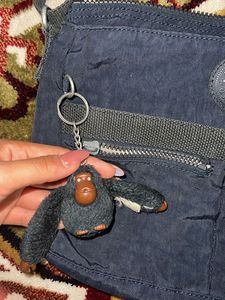 Kipling Blue Dark Medium Sling Bag