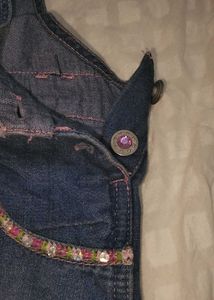 Denim Overalls/ One Piece Dress