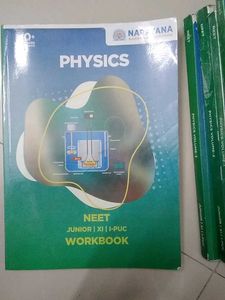 Narayana Physics NEET Books - Vol1-4  &amp;Workbook