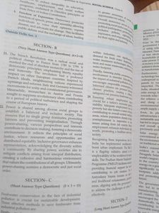 Class 10 Social Science Book