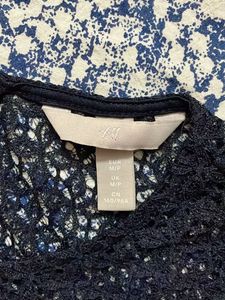 HM- navy Blue Party Wear