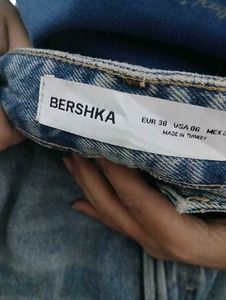 bershka baggy jeans Blue