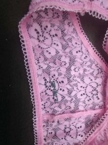 Pink Lace Briefs 🔥