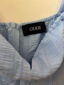 Light Blue Midi Dress