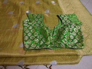 Banarasi Silk Saree & Blouse