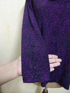 Purple Vintage Top