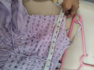 Lavender Embellished Maxi Dress